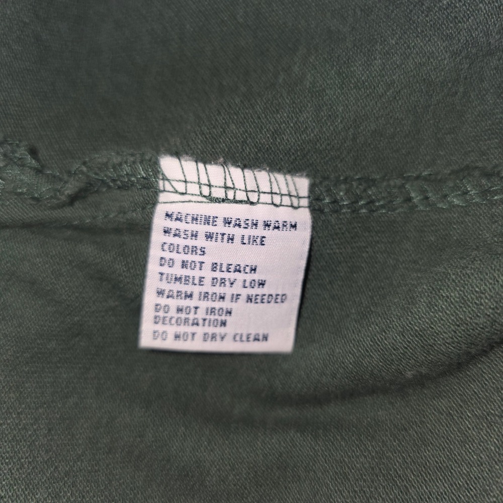 Polo Ralph Lauren Rugby Shirt Mens XL Green Excellent Big Pony Long Sleeve - Picture 7 of 13